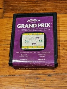 Grand Prix (Atari 2600 1982) Video Game Cartridge ONLY Race Arcade - Picture 1 of 1