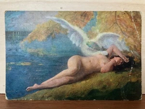 SORIO LEDA Vintage Postkarte Akt - Bild 1 von 1
