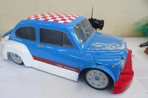 Fiat 600 Abarth Hachette big scale 1:5 rc motore a scoppio 695 1000 TC - Imagen 1 de 22