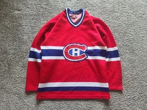 Vintage Patrick Roy Signed Autographed Jersey Montreal Canadiens Hockey Size S - Bild 1 von 9