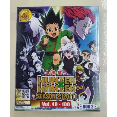 HUNTER X HUNTER SEASON 2 (VOL.49 -100 ) DVD + EXTRA GIFT - Image 1 of 2