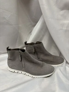 Cole Haan Ladies Grand OS Grey Zip Bootie Waterproof 9 1/2C - Picture 1 of 6