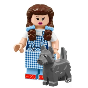New LEGO Movie minifigure series 2 71023-16 Dorothy & Toto Wizard Of Oz - Picture 1 of 7
