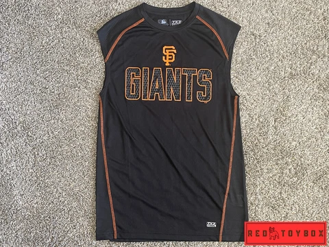 San Francisco Giants Shirt Mens Sz S Sleeveless Outdoor Training MLB Baseball Cover
