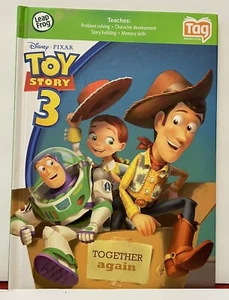 LeapFrog Tag Pen Leap Reader Book Disney Pixar’s TOY STORY 3 TOGETHER AGAIN - Picture 1 of 5