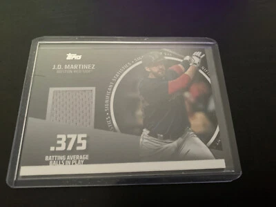 2019 topps series 2 J.D. Martinez Significant Stats Relic 19/99 - Image 1 of 2