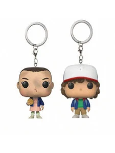Pop Pocket Eleven con huevo y Dustin paquete de 2 figuras de vinilo llavero - Imagen 1 de 2