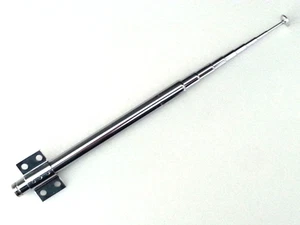 Telescopic Antenna - 9 Section Aerial + Bracket - Apprx 758mm (30") Extended NOS - Zdjęcie 1 z 1