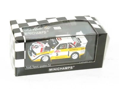 1/43 Audi Sport Quattro S1  Winner Rally Sanremo 1985 #5 W.Rohrl / C.Geistdorfer - Image 1 of 4