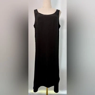 VINTAGE 80s ARGENTI 100% silk tunic DRESS 14 - Image 1 of 4