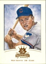  2002 Diamond Kings Ron Santo Bronze Foil #146 Chicago Cubs