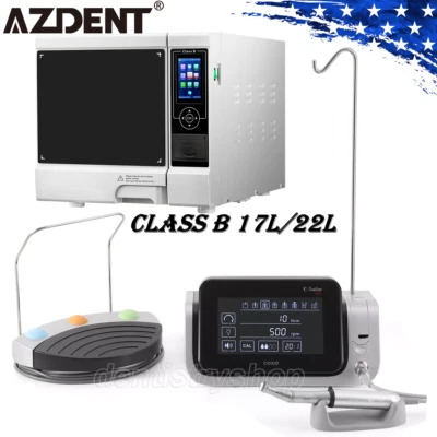 Sistema de implantes COXO sin escobillas LED motor/autoclave dental esterilizador de vapor 17/22L Foto 1 de 4