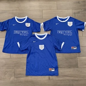 3 Nike Lake Oswego Soccer Club Directors Mortgage Jersey Shirts Youth XS-Small - Picture 1 of 12