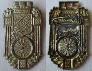 rares Blech Abzeichen Radfahrer Verein Wanderlust Bonndorf um 1920 (124467) - Bild 1 von 1