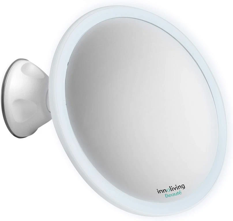 Specchio Trucco con Ingrandimento Attacco a Ventosa Luce Led - Immagine 1 di 1
