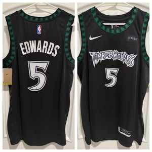 Anthony Edwards signiertes Minnesota T'Wolves HWC Edition Trikot, Gr. 48 Neu mit Etikett (JSA) - Bild 1 von 4