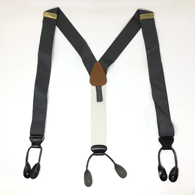 Trafalgar 吊带支架 均码 灰色 白色 黑色 黄铜 英国制造 — 第 1/4 张图片