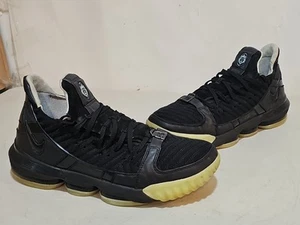 Nike LeBron 16 Glow Black Athletic Shoes Men's SZ 14 - Picture 1 of 16