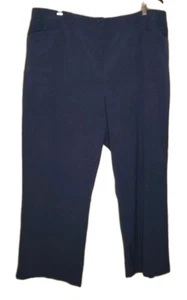 Maggie Barnes for Catherines - Navy Polyester Blend "Slimmer" Pants - Size 20WP - Picture 1 of 3