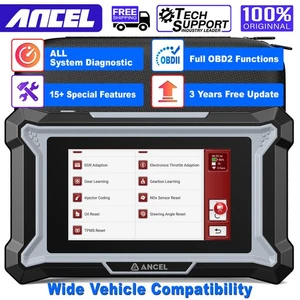 ANCEL DS200 OBD2 Car Diagnostic Tool All System Tester Scanner EGR AdBlue DPF US - Bild 1 von 22