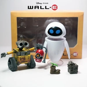 Lot Figurines dessin animé Old Wall-E Robot et EVE série animation Disney Pixar - Picture 1 of 10