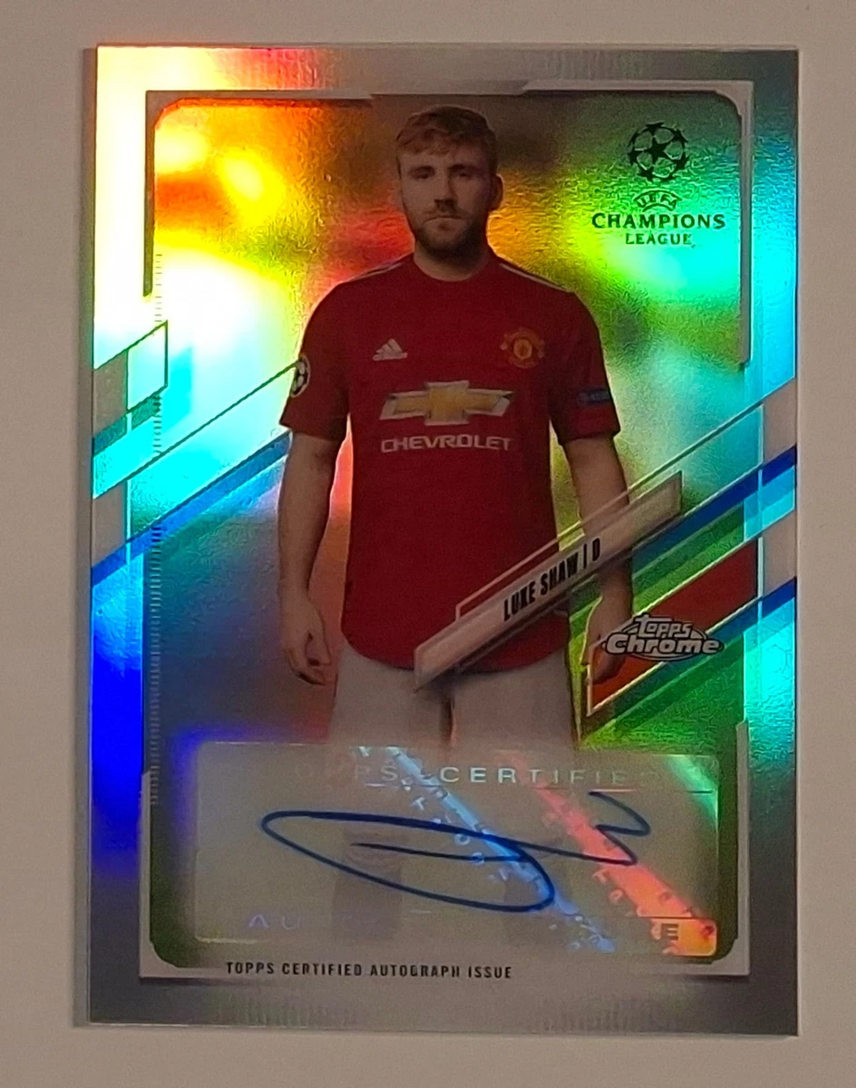 Topps Chrome Luke Shaw Gold Lava 直筆サイン Luke Shaw Trading Cards for sale | eBay