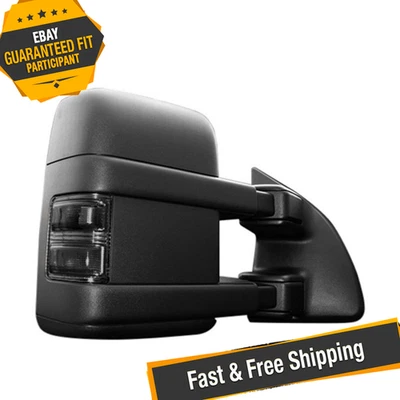 Recon 264140BK Towing Mirror Lenses for 2008-2016 Ford F-250/F-350 Super Duty - Image 1 of 4