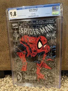 Spider-Man #1 Silver Edition CGC 9.8 - Picture 1 of 2