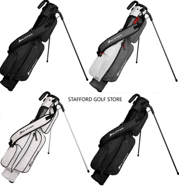 Bolsa de pie de golf Orlimar Pitch 'N Putt Elite Sunday de cuero sintético ligera Foto 1 de 4