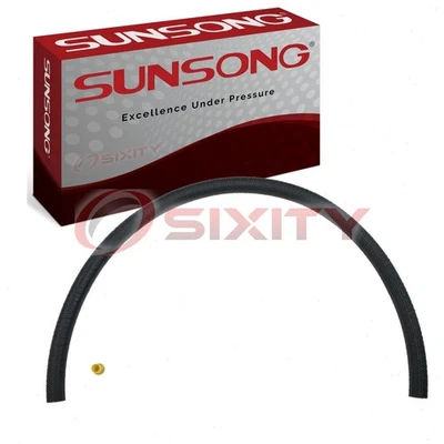 Sunsong Power Steering Reservoir Hose for 1985-1989 Volvo 244 Drive Fluid xb - Image 1 of 4