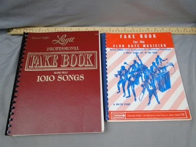 Richard Wolfe Legit Professional Fake Book for Club Date Musician Walter Stuart - Image 1 of 4