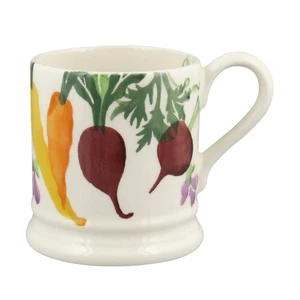 Emma Bridgewater Carrots and Beets Half Pint English Earthenware Mug - Picture 1 of 5