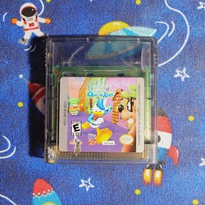 Donald Duck: Goin' Quackers Game Boy Color Nintendo GBC Disney Portátil Limpio Foto 1 de 2