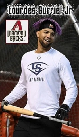 Lourdes Gurriel Jr Arizona Diamondbacks Baseball Refrigerator Magnet #01 Cover