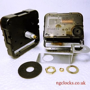 Replacement Seiko (SKP) Euroshaft quartz clock movement 17mm long shaft - Picture 1 of 1