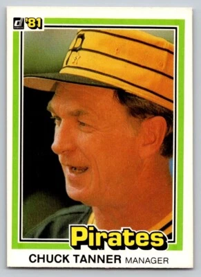 1981 Donruss - #257 Chuck Tanner - Image 1 of 2