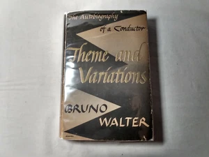 Classical Music Orchestra Conductor Autobiography Bruno Walter Vintage 1946 - Imagen 1 de 14