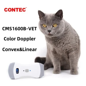 Veterinary Color Doppler Ultrasound Scanner WIFI Laptop Machine Convex Linear - Picture 1 of 17