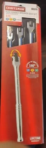 CRAFTSMAN Flex Handle Breaker Bar Set 3 pc 1/4 in 3/8 in & 1/2 in 47017 - Picture 1 of 4
