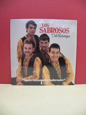 12" LP VG+ Los Sabrosos Del Merengue Siete Veces Mas Sabrosos 1991 MPL-6059 - Image 1 of 4