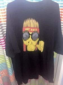 The Miz WWE Mens Graphic T Shirt Black Yellow Most Must See Be Miz 3XL - Picture 1 of 6