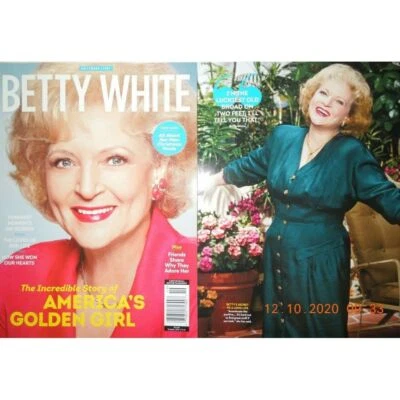 BETTY WHITE hollywood story AMERICA'S GOLDEN GIRL loves her life WON OUR HEARTS - Image 1 of 4