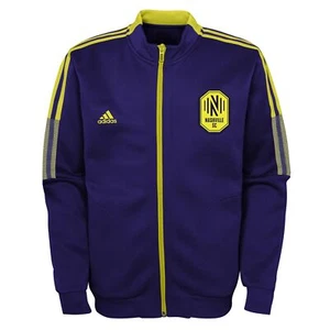 adidas Nashville SC MLS Kids (4-7) Anthem Travel Jacket, Blue - Picture 1 of 4