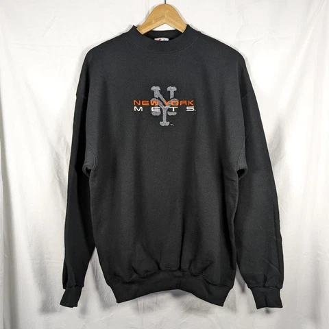 Vintage majestic New York Mets Sweater Embroidered Y2K 90s Large Cover