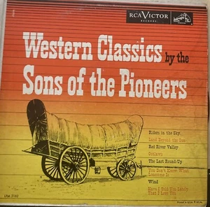 SONS OF THE PIONEERS-Western Classics 10” LP - Picture 1 of 6