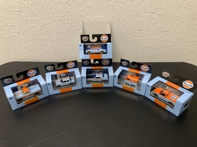 M2 Machines 2025 Gulf 1965 Shelby GT 350R  CHASE W/ Gulf Set & Sleeve - Image 1 of 4