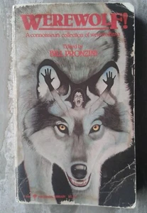 Bill Pronzini WEREWOLF! Horror Anthology 1980 Leiber CA Smith Aldiss Bram Stoker - Imagen 1 de 2
