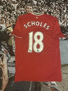 Manchester United Paul Scholes Testimonio 2011-2012 Camiseta local Camiseta Roja - Imagen 1 de 3
