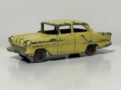 Matchbox Lesney No 45a Vauxhall Victor - Vintage 1958 Yellow Car (ID#655) - Image 1 of 4
