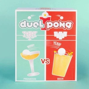 Fizz Creations 739 Duel Pong Prosecco & Beer Game Party Game Multi Coloured - Picture 1 of 6